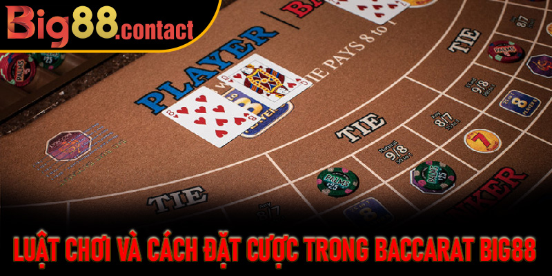 Luật Chơi Và Cách Đặt Cược Trong Baccarat Big88